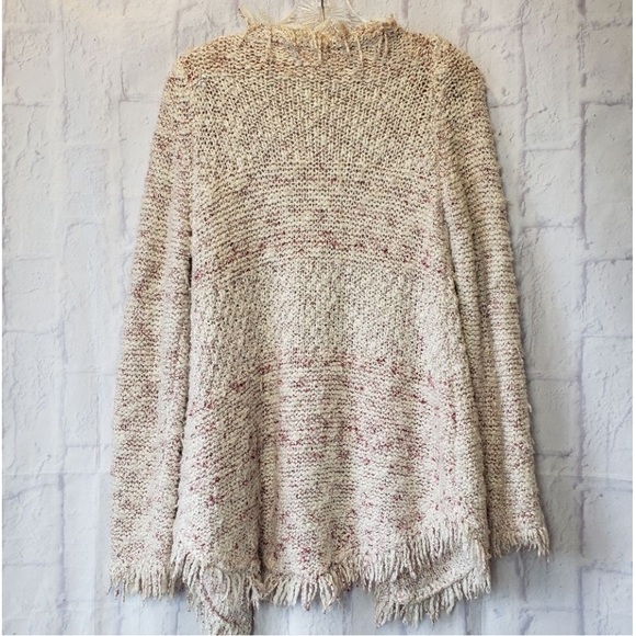 Zara fringe cardigan Sz L - Picture 2 of 6